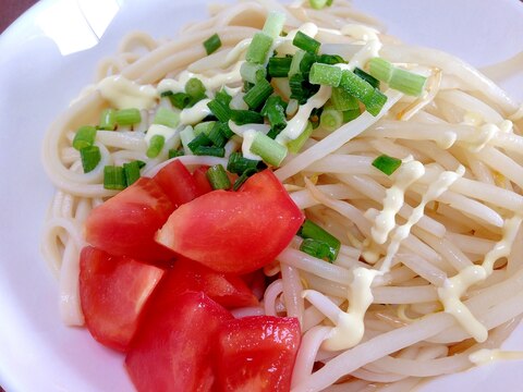 お手軽食材で☆サラダうどん